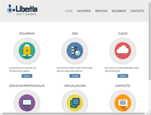 Tablet Screenshot of libertia.net